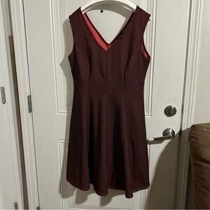 Torrid Coral and Black Dress size 2XL